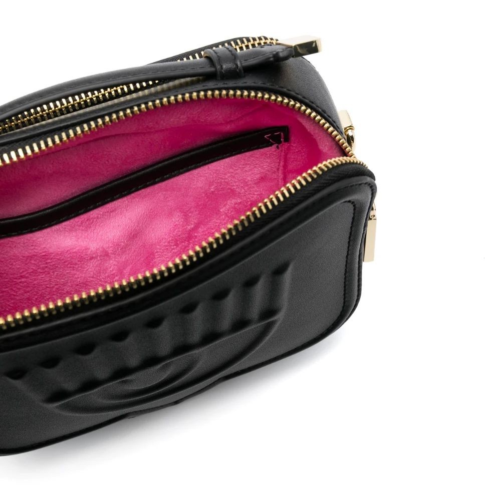 CHIARA FERRAGNI Rankinė per petį moterims, Juoda, RANGE A - EYELIKE BA 4
