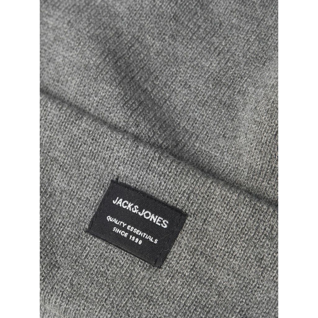 JACK & JONES Skrybėlė vyrams, Pilka, JACDNA BEANIE NOOS 2