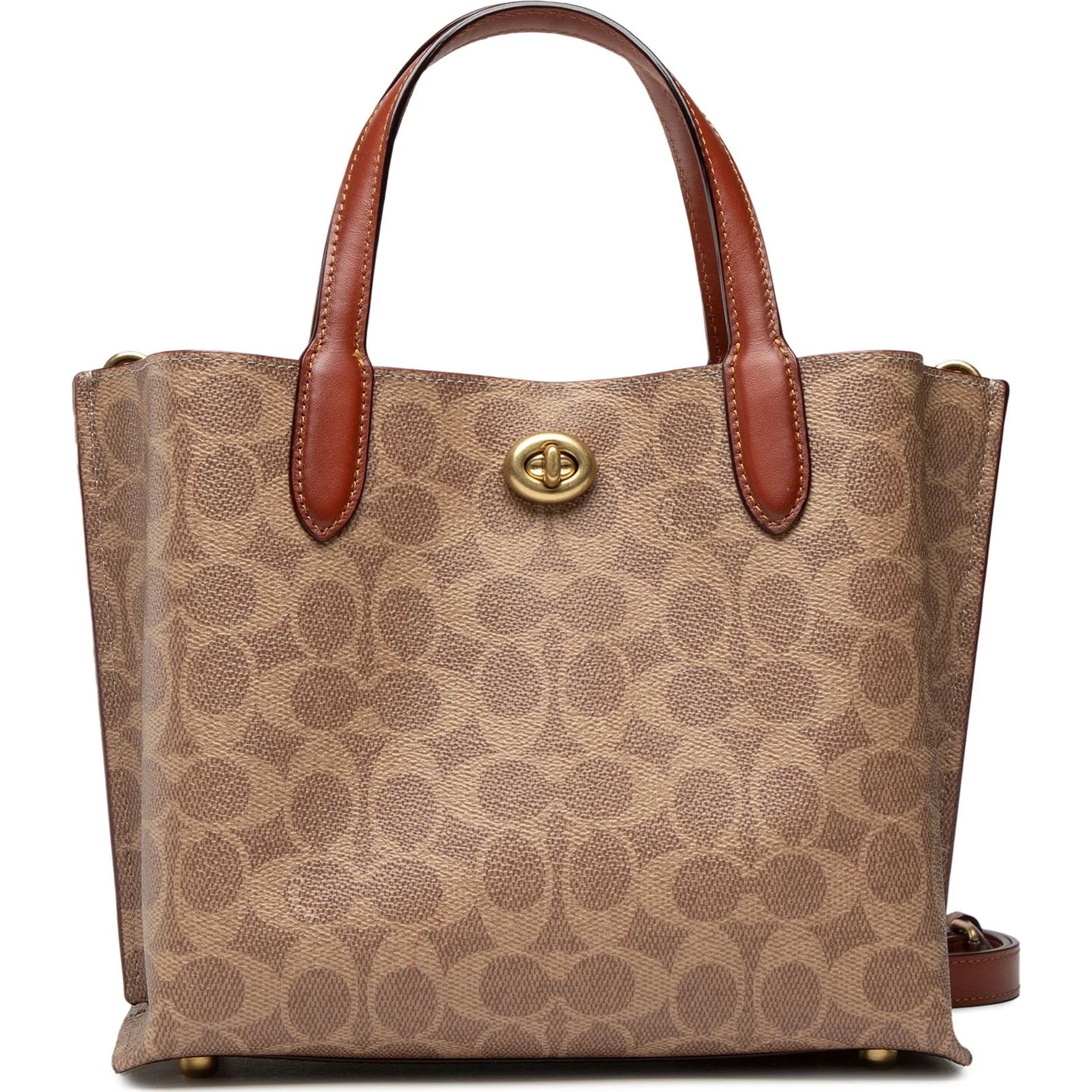 COACH Pirkinių krepšys moterims, Marga, Signature willow tote 24 1