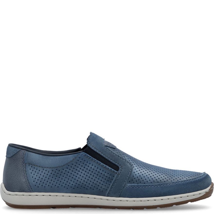 RIEKER Loaferiai vyrams, Mėlyna, Loafers 3