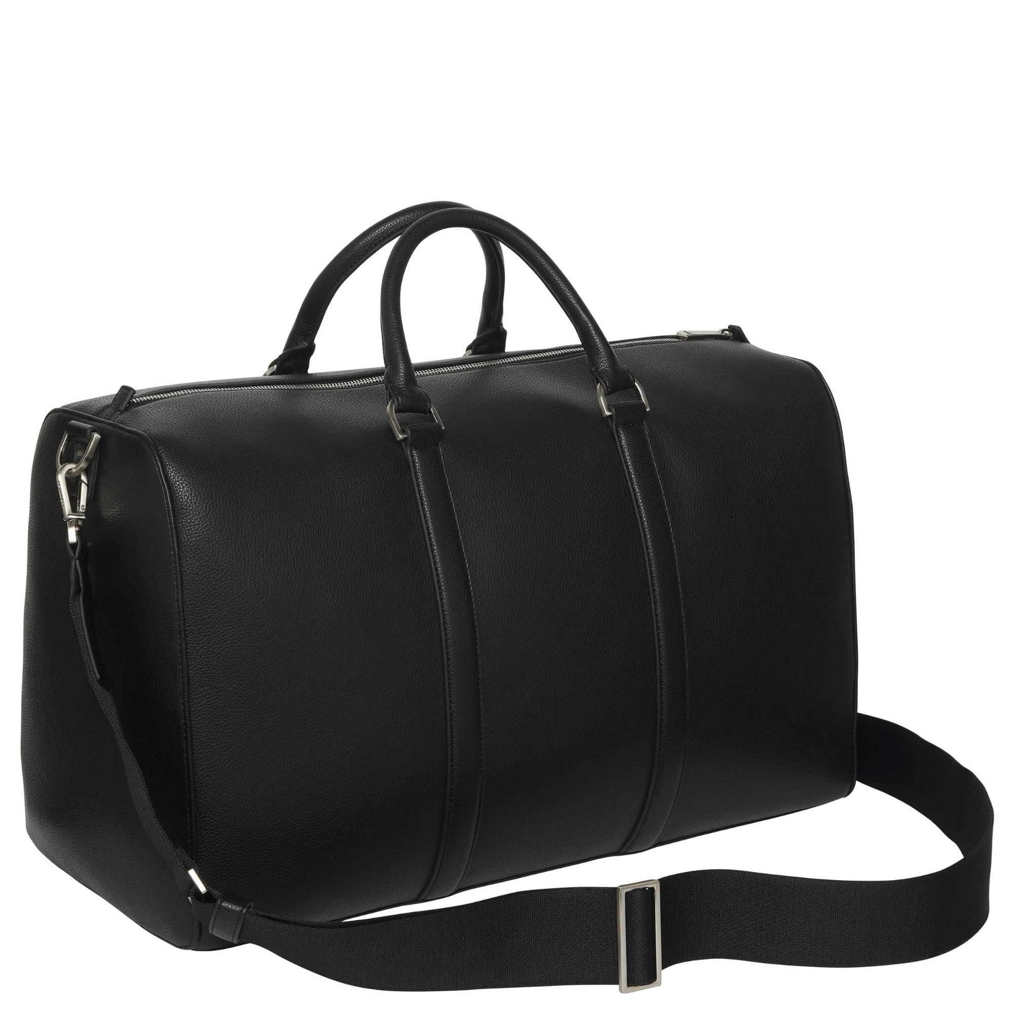 CALVIN KLEIN Rankinė, krepšys vyrams, Juoda, raised duffle 2