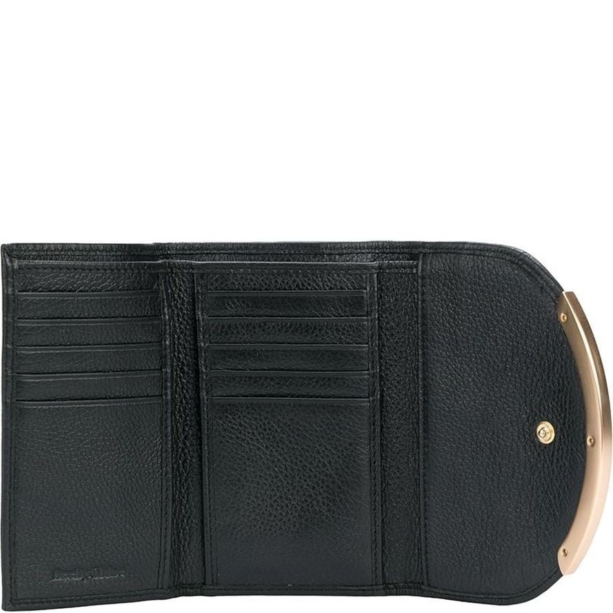 SEE BY CHLOE Piniginė moterims, Juoda, Lizzie sbc portefeuilles 3