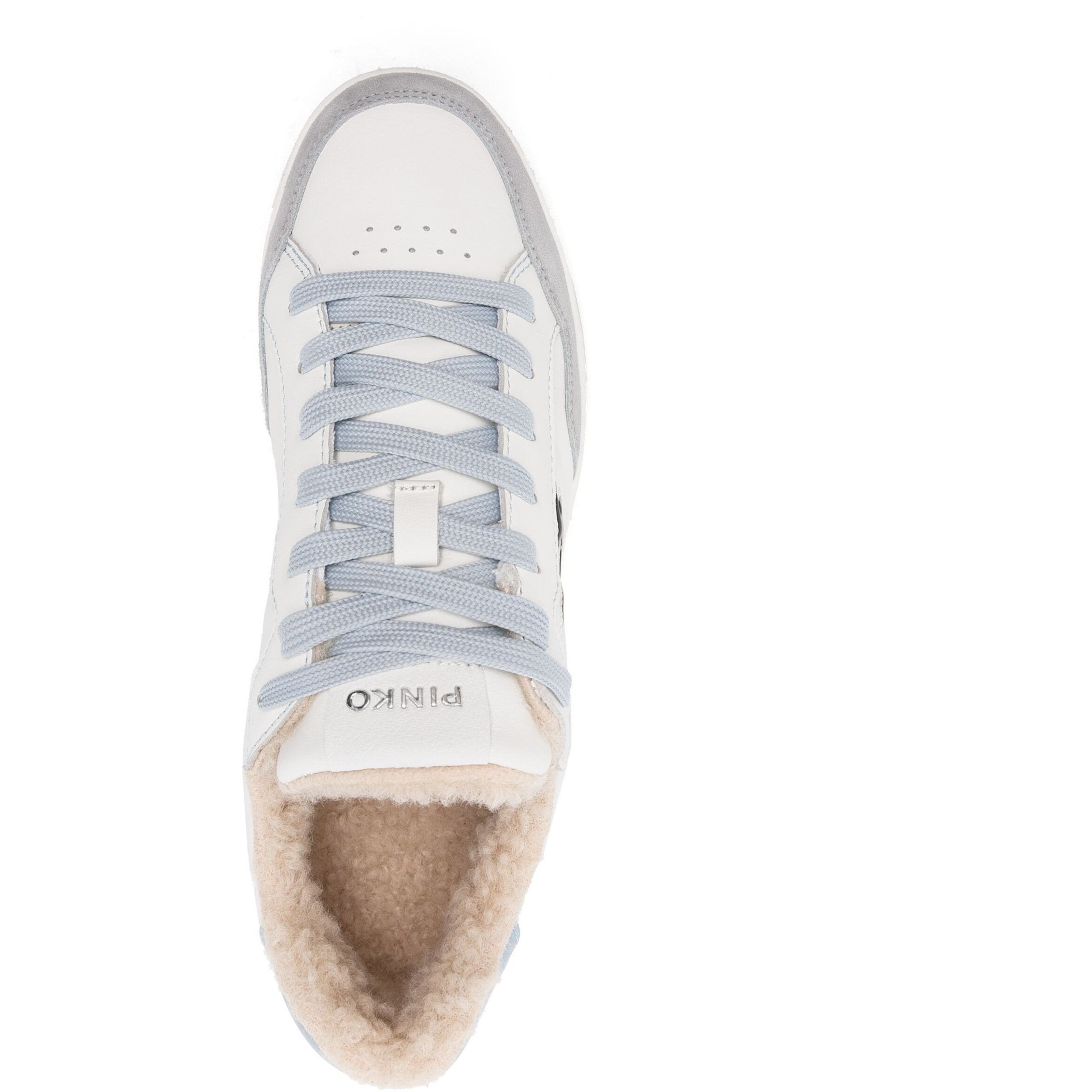 PINKO Laisvalaikio bateliai moterims, Balta, Bondy 2.0 sneaker pelle vitell 4
