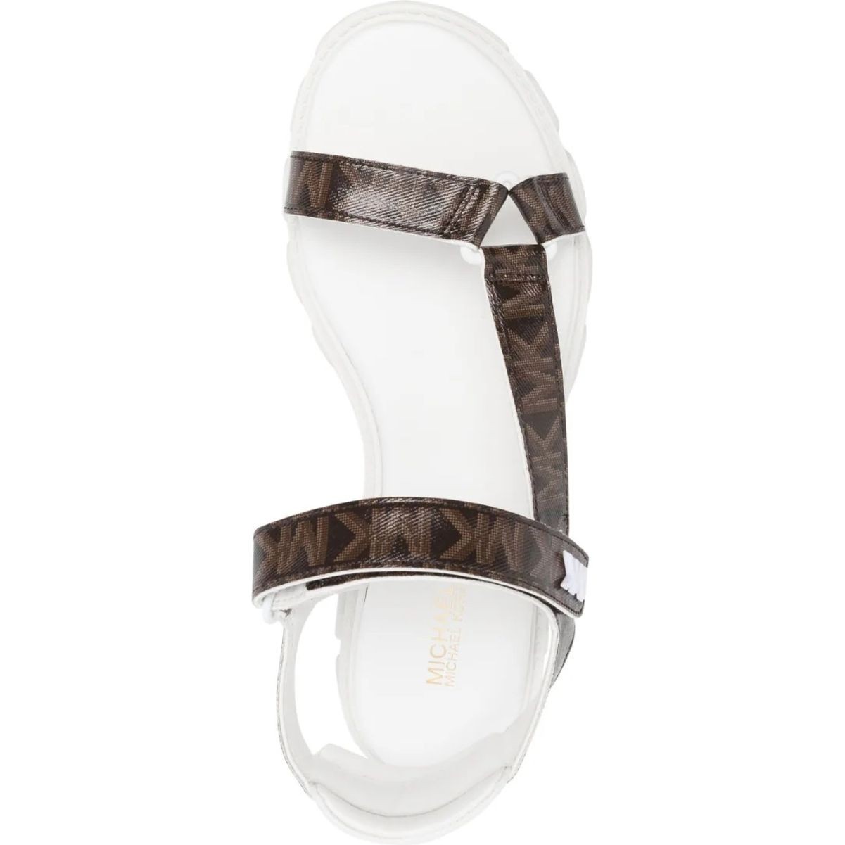 MICHAEL KORS Basutės moterims, Ruda, Ridley sandal 4