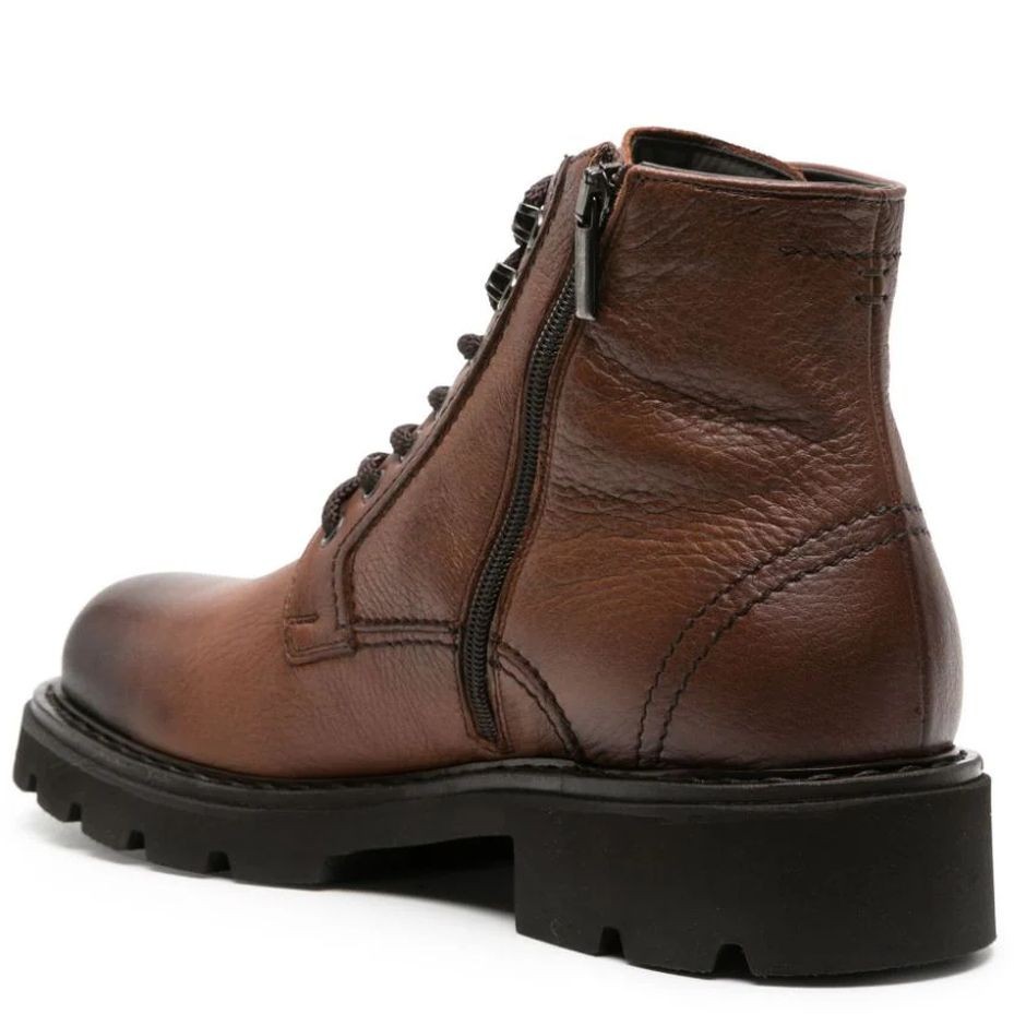 CESARE CASADEI Aulinukai vyrams, Ruda, Beatles anticato booties 3