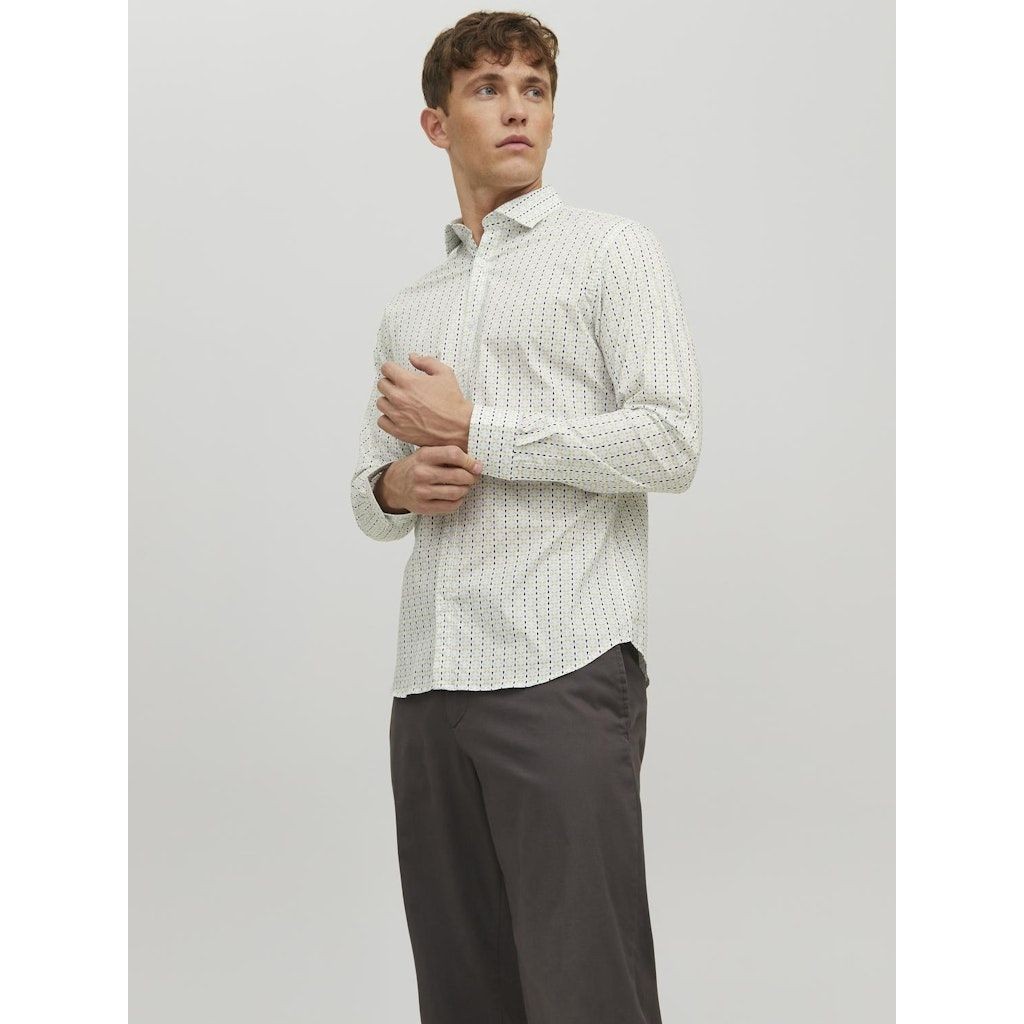 JACK & JONES Marškiniai vyrams, Balta, JPRBLABLACKPOOL 2