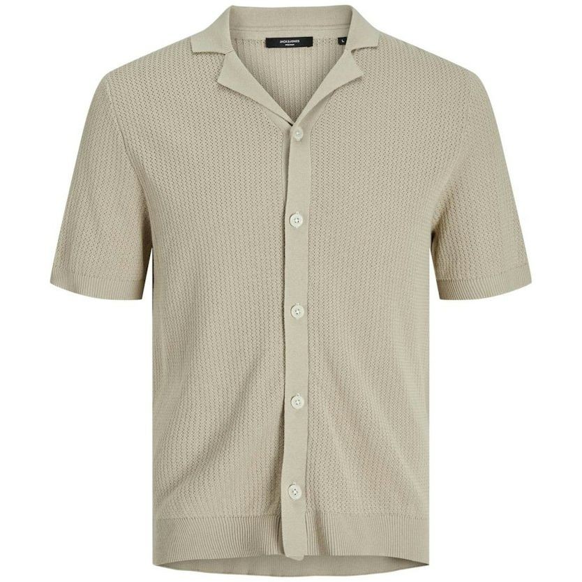 JACK & JONES Megztinis vyrams, Balta, JPRBLAWOODY KNI 1