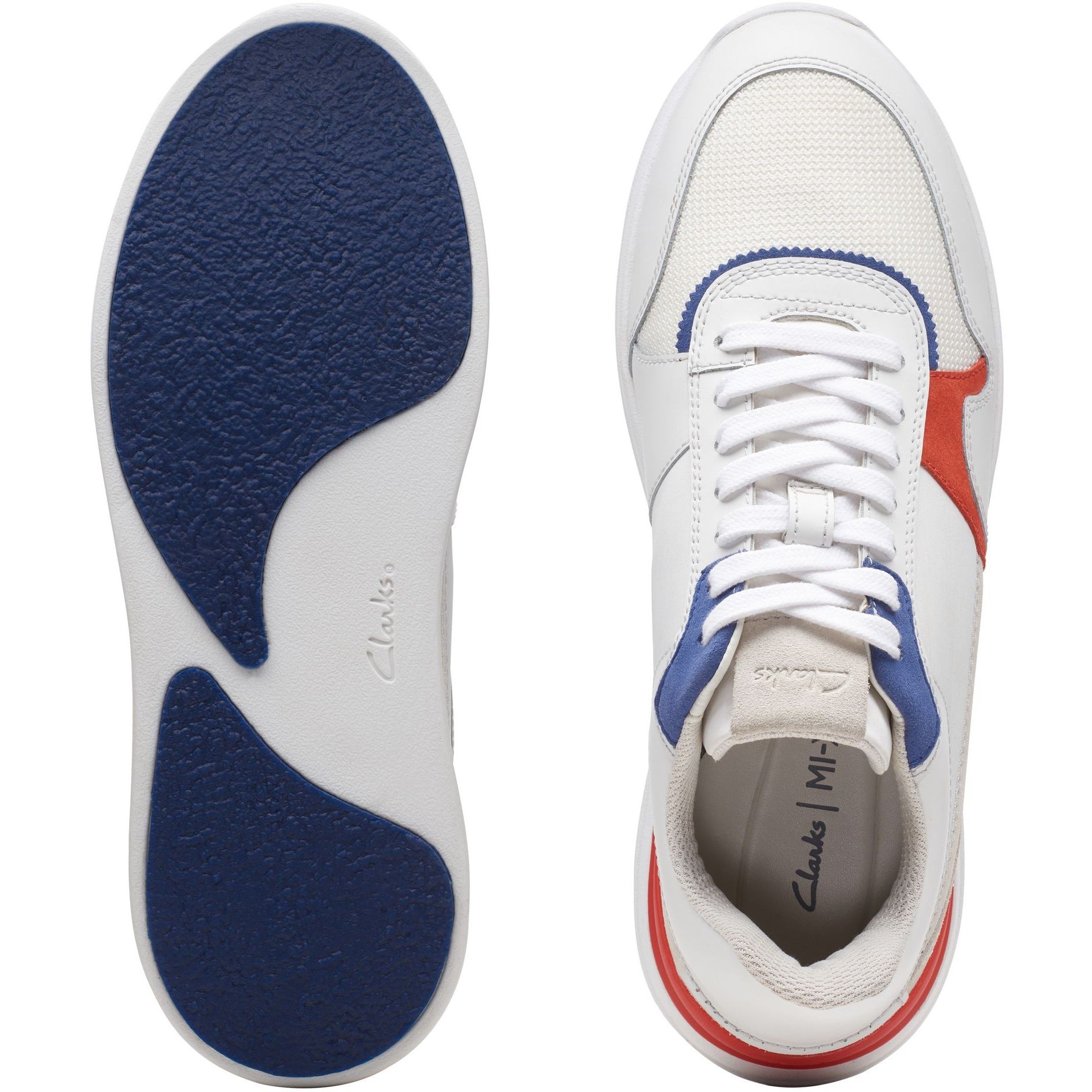 CLARKS Sportiniai bateliai vyrams, Balta, RaceLite Tor Sport Shoe 6