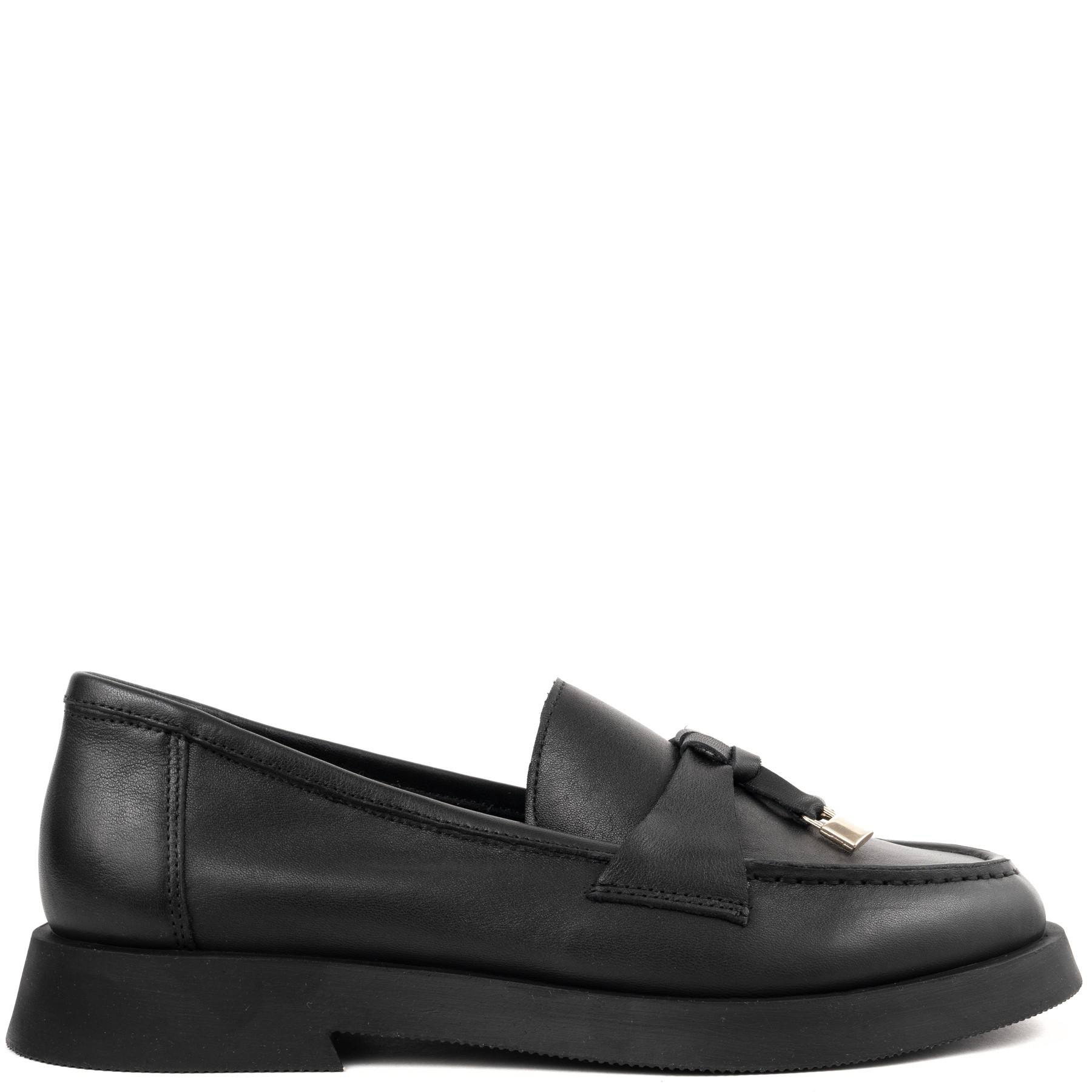 LA CONTE Loaferiai moterims, Juoda, Loafers 2