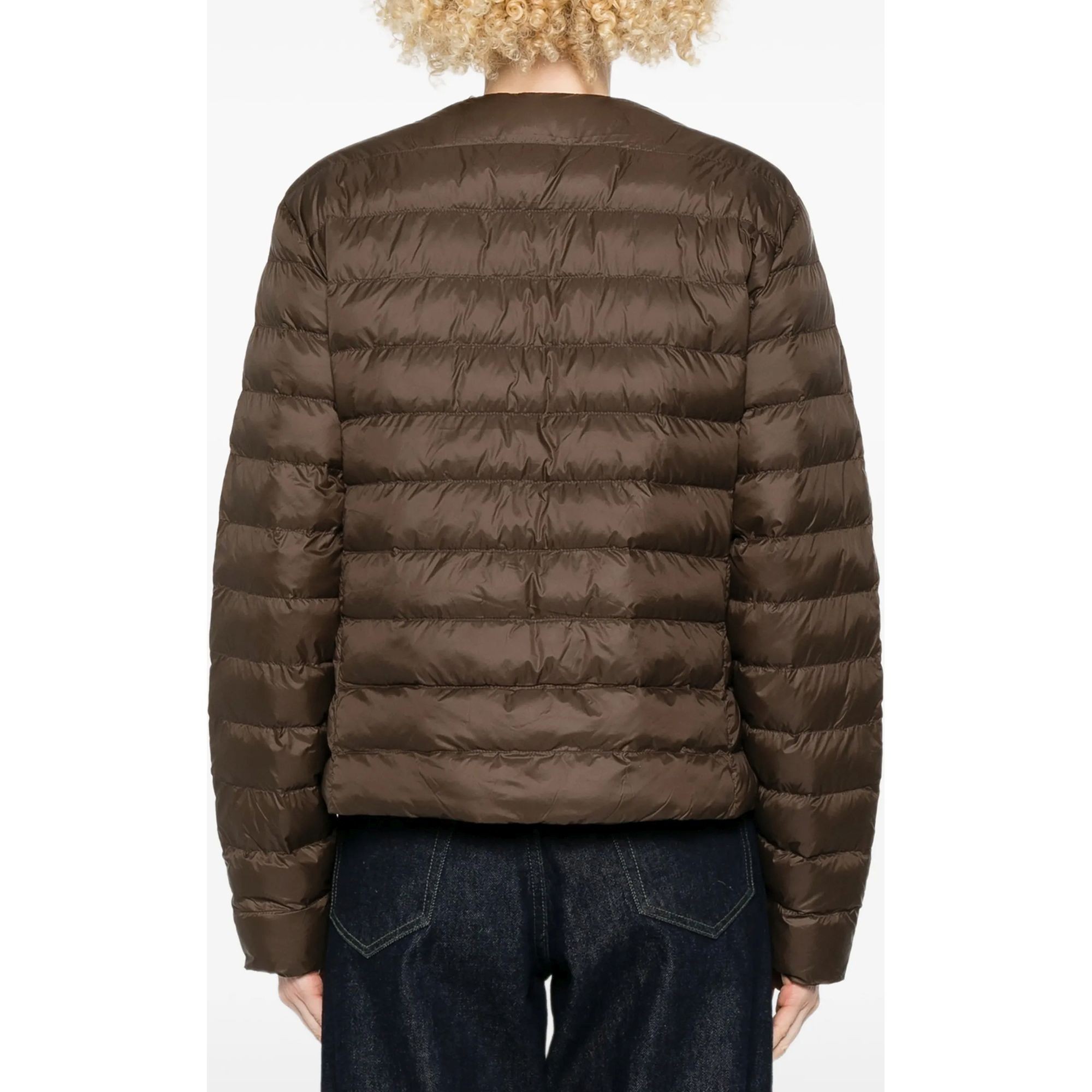 POLO RALPH LAUREN Pūkinė striukė moterims, Ruda, Woven-puffer-jacket 4