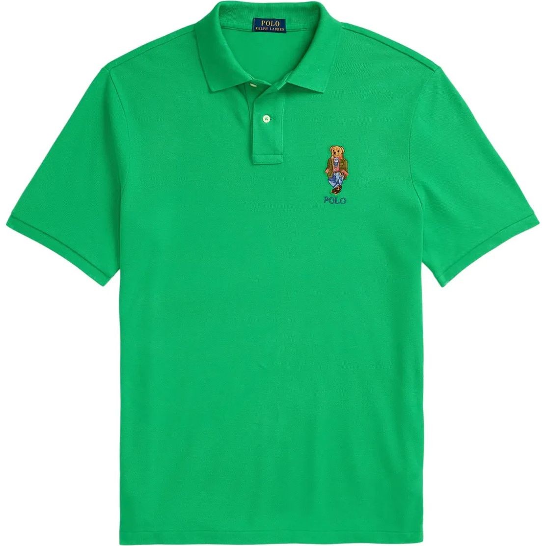 POLO RALPH LAUREN Polo marškiniai trumpos rank. vyrams, Žalia, Short sleeve-polo shirt