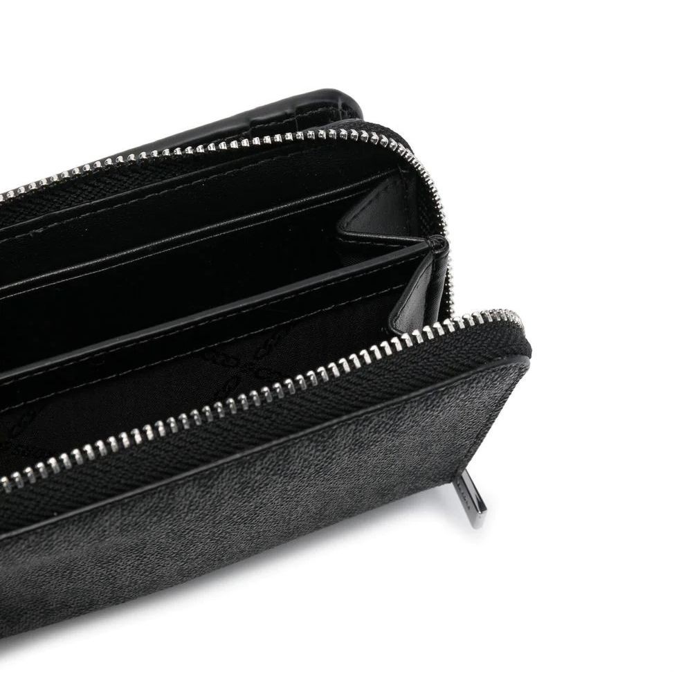 MICHAEL KORS Piniginė vyrams, Juoda, Hudson zip-around wallet  3