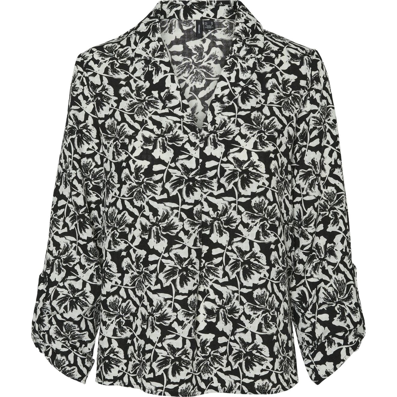 VERO MODA Palaidinės moterims, Juoda, VMSOPHIA L/S V-N