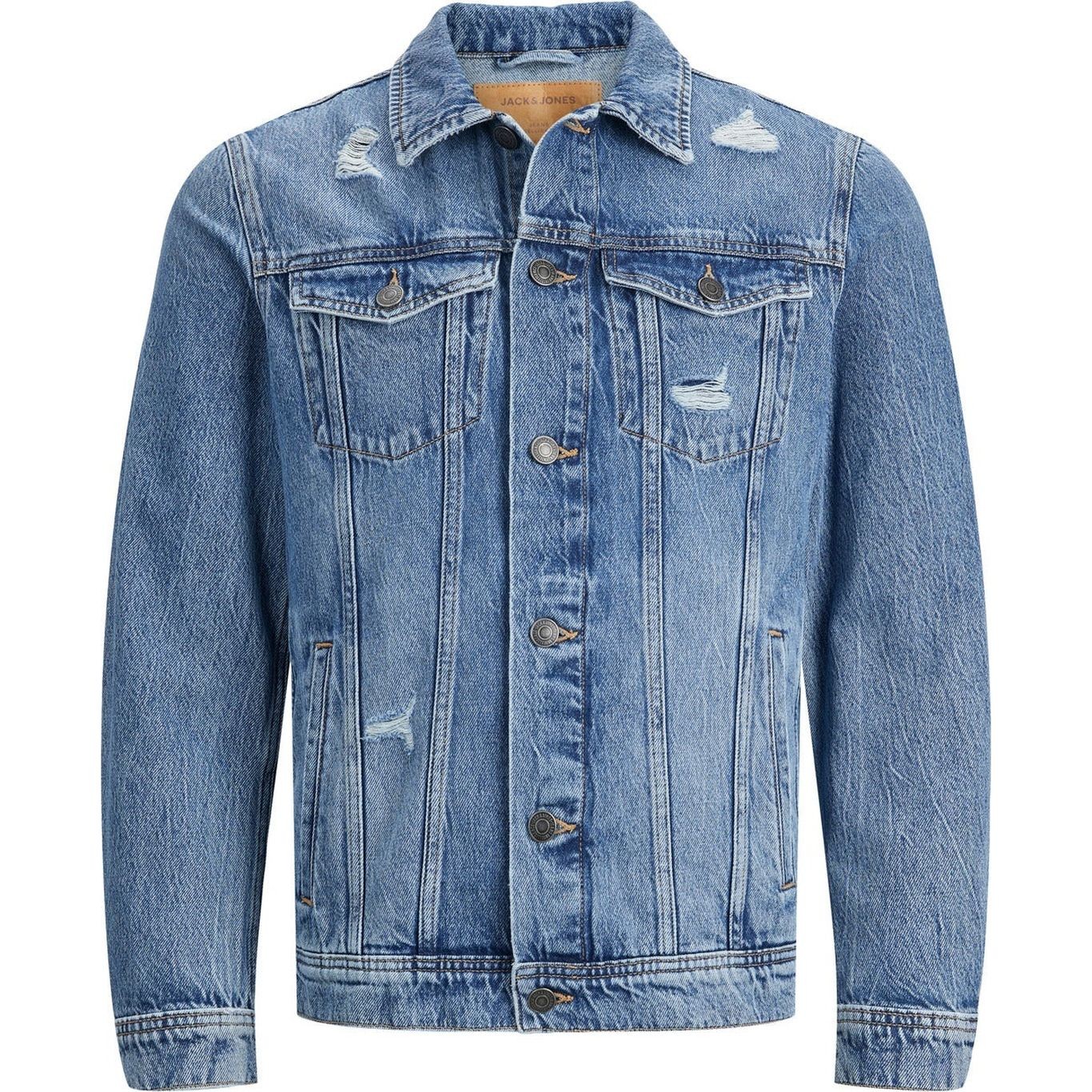 JACK & JONES Švarkas vyrams, Mėlyna, Švarkas