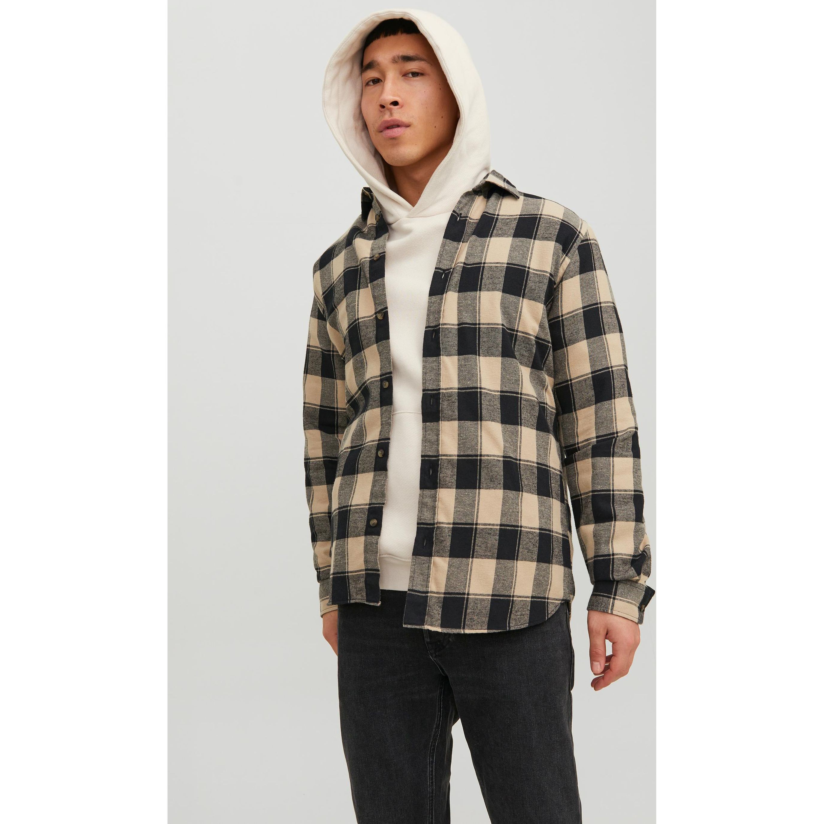 JACK & JONES Marškiniai vyrams, JJPLAIN FALL BUFFALO S 3