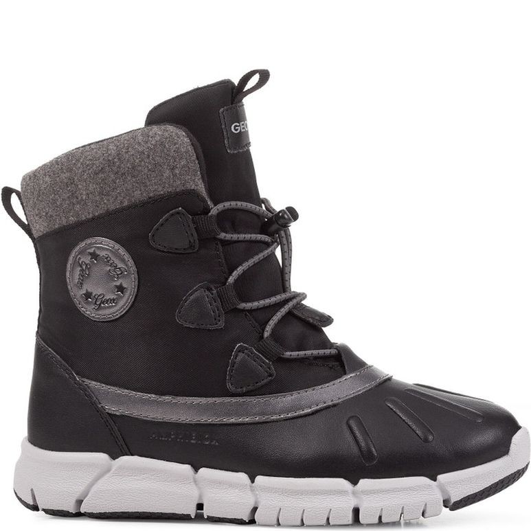 GEOX Aulinukai mergaitėms, Juoda, FLEXYPER AB BOOTIES 2