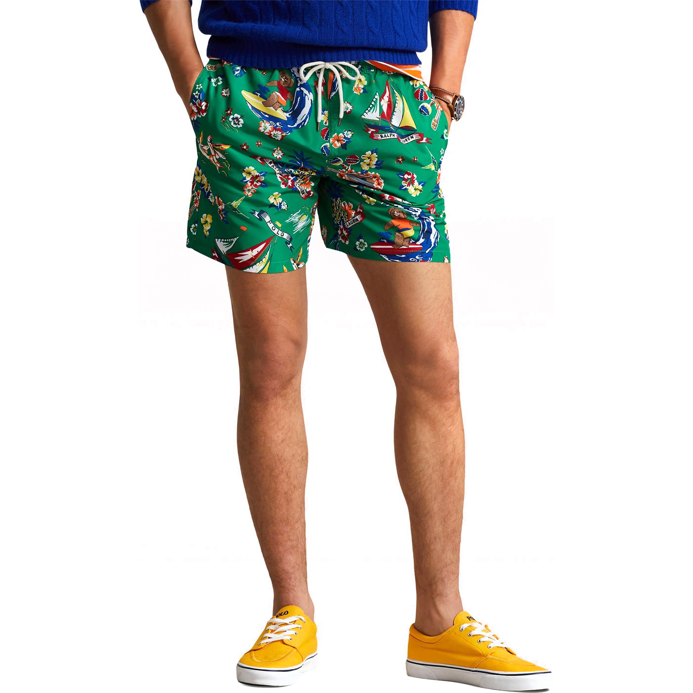 POLO RALPH LAUREN Apatinė kostiumėlio dalis vyrams, Marga, Traveler-mid-trunk 2