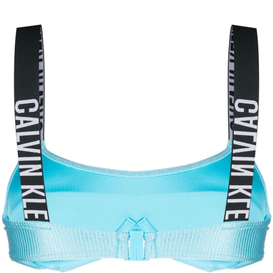 CALVIN KLEIN UW Viršutinė kostiumėlio dalis moterims, Mėlyna, Bralette 2