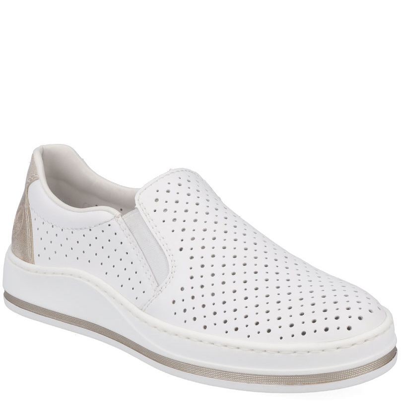 RIEKER Sportiniai bateliai moterims, Balta, SPORT SHOE 1