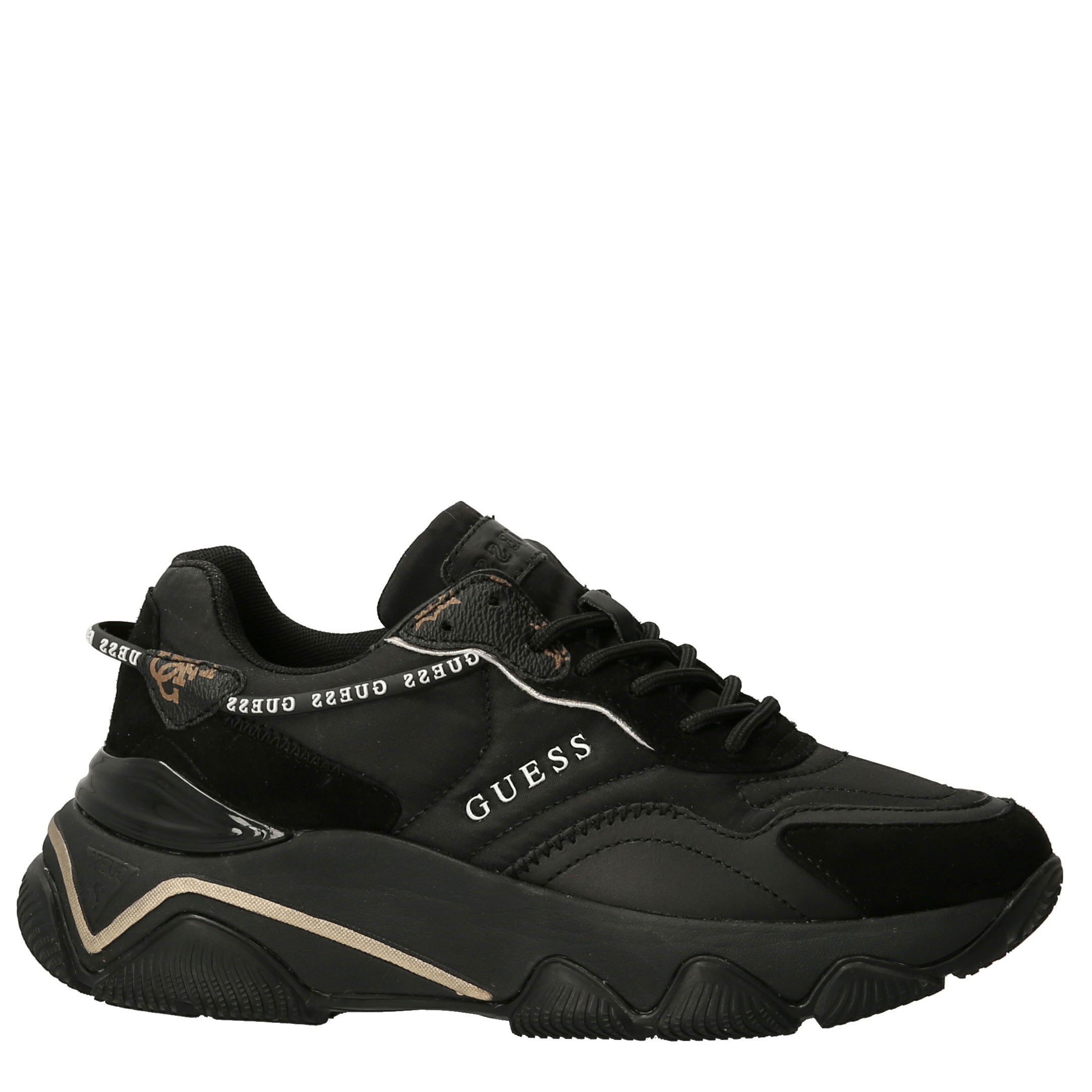 GUESS Laisvalaikio bateliai moterims, Juoda, MICOLA 1