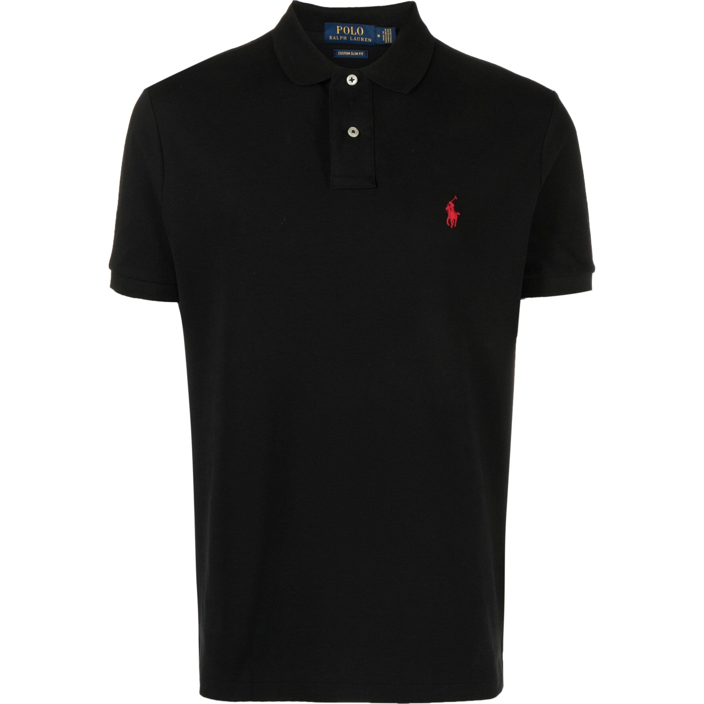 POLO RALPH LAUREN Polo marškiniai trumpos rank. vyrams, Juoda, Short sleeve polo 1