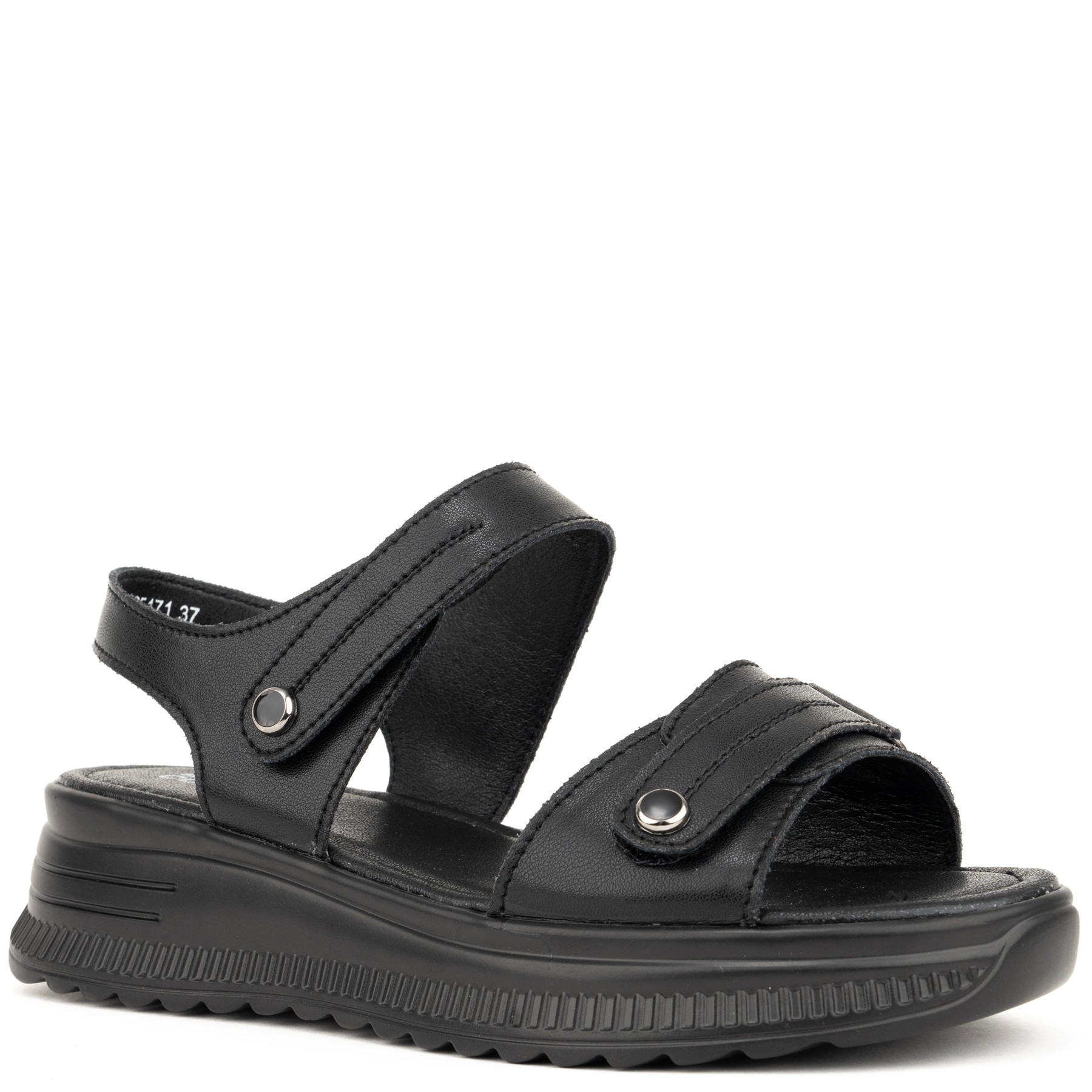 SUPER COMFORT Basutės moterims, Juoda, Sandals 25SS 1