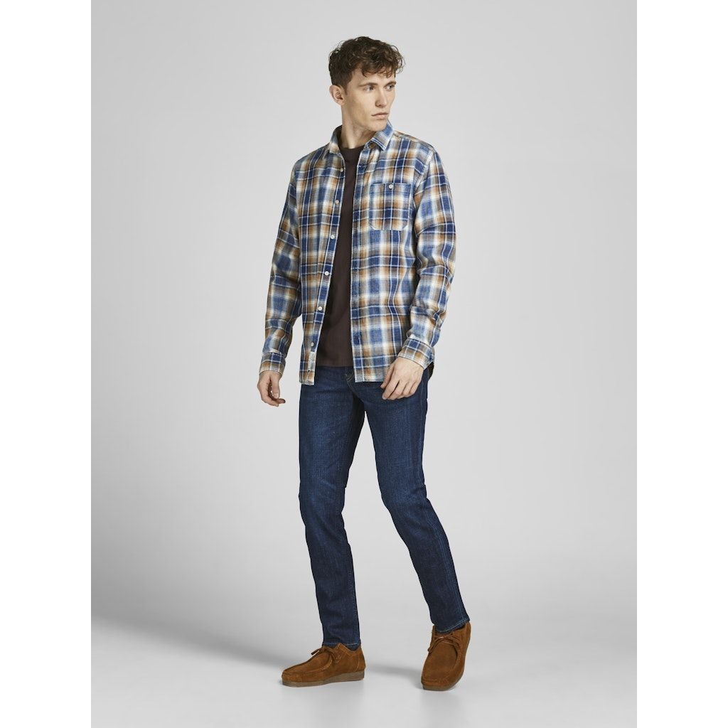 JACK & JONES Tiesūs džinsai vyrams, Mėlyna, JJITIM JJORIGINAL AM 2 5