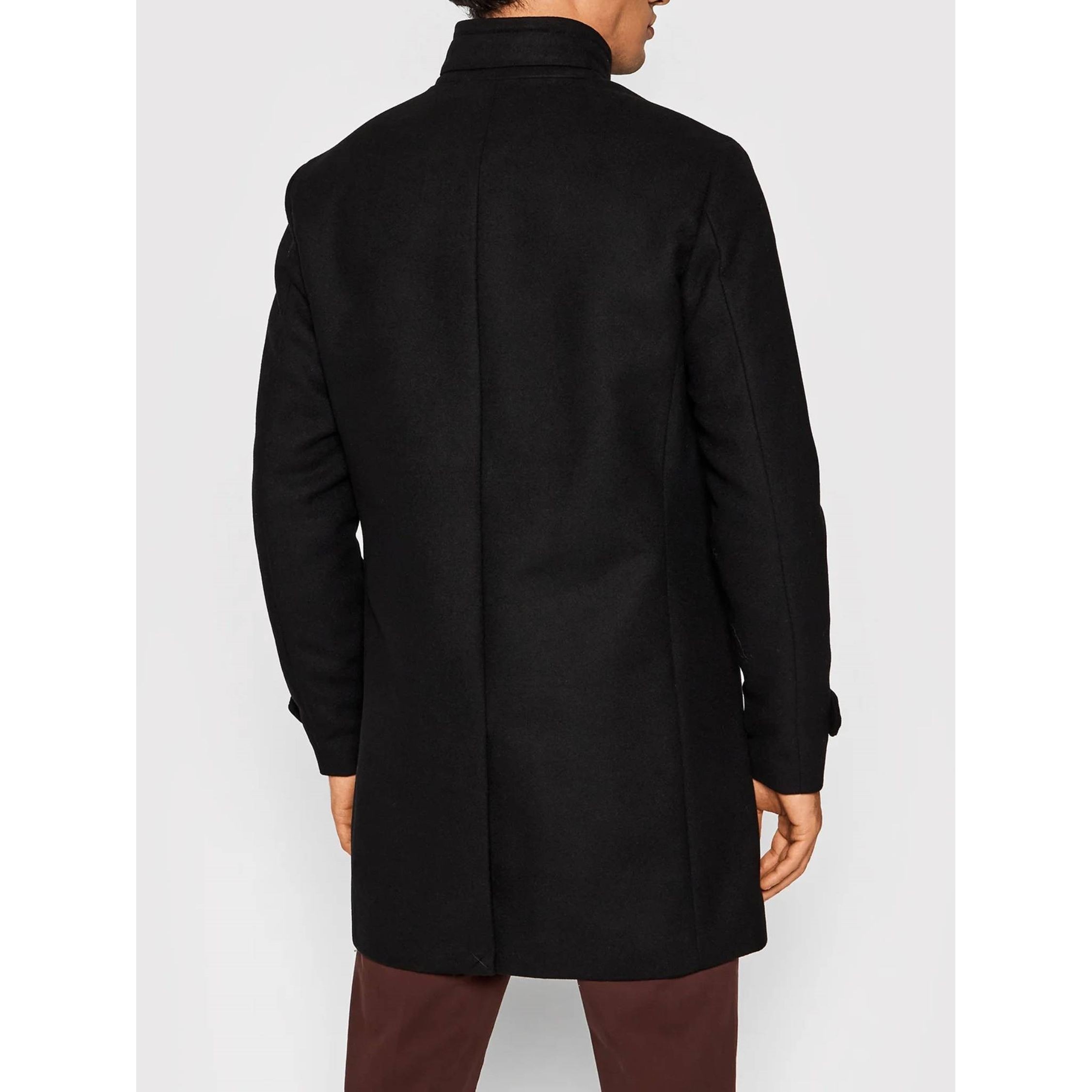 JACK & JONES Striukė vyrams, Juoda, JPRBLAMELTON WOOL CO 3