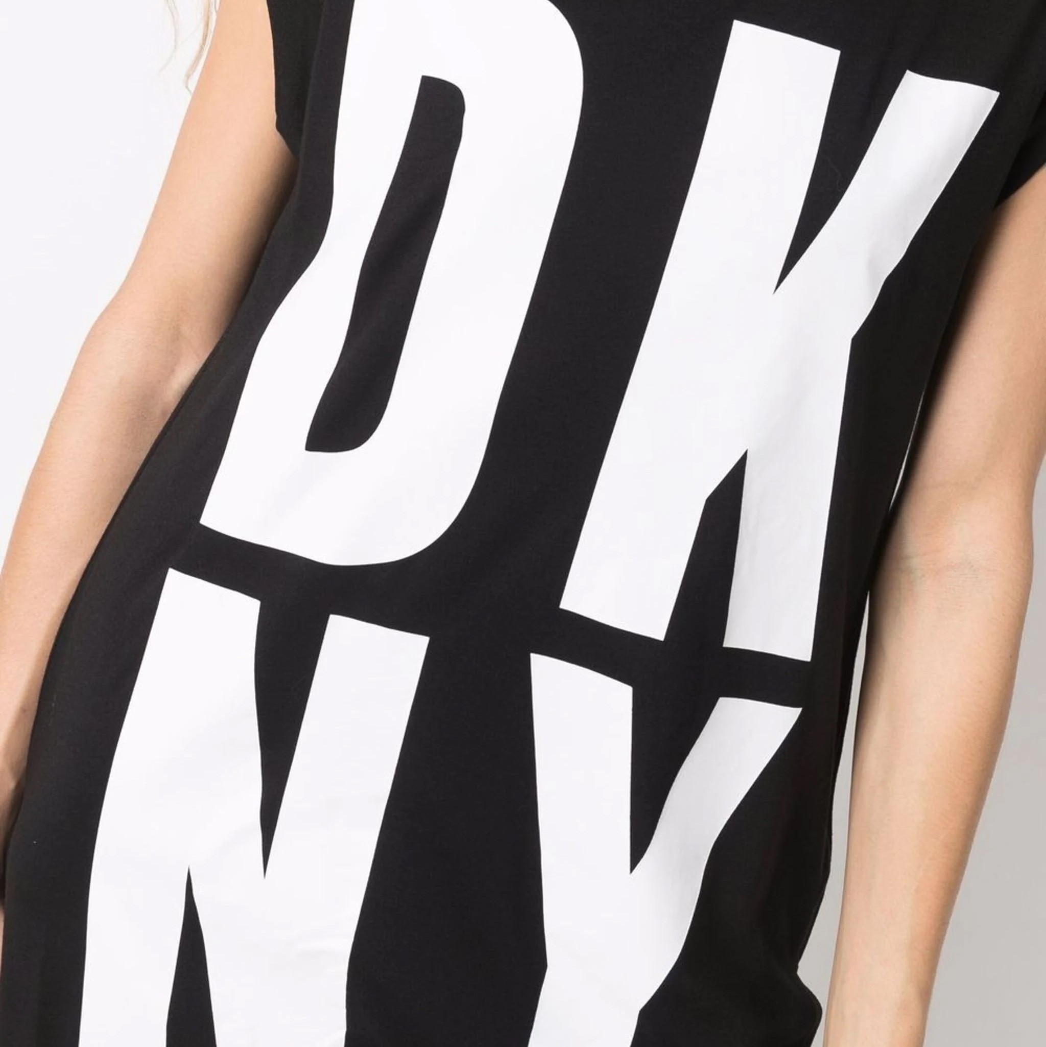 DKNY Tunika moterims, Juoda, WOMEN'S PULLOVER 5