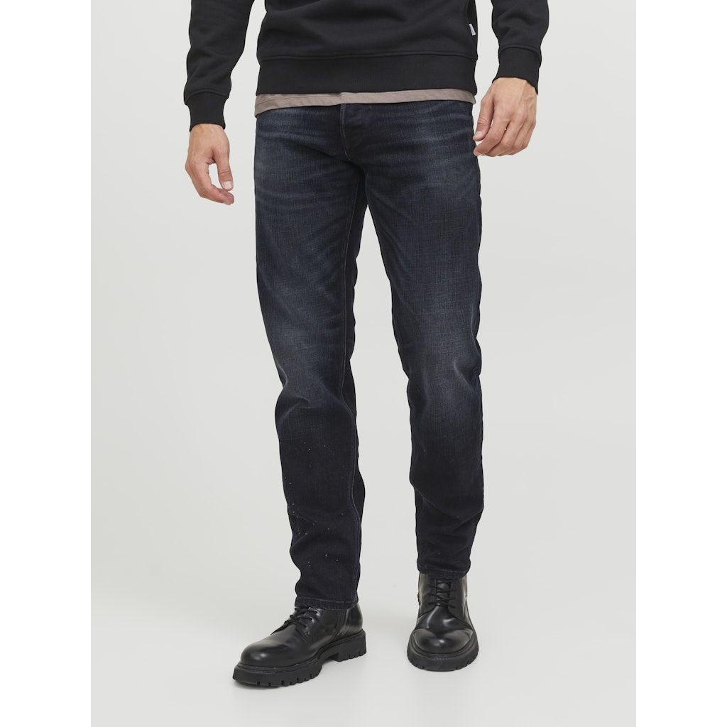 JACK & JONES Slim džinsai vyrams, Juoda, JJIMIKE JJWOOD JJ 781 5