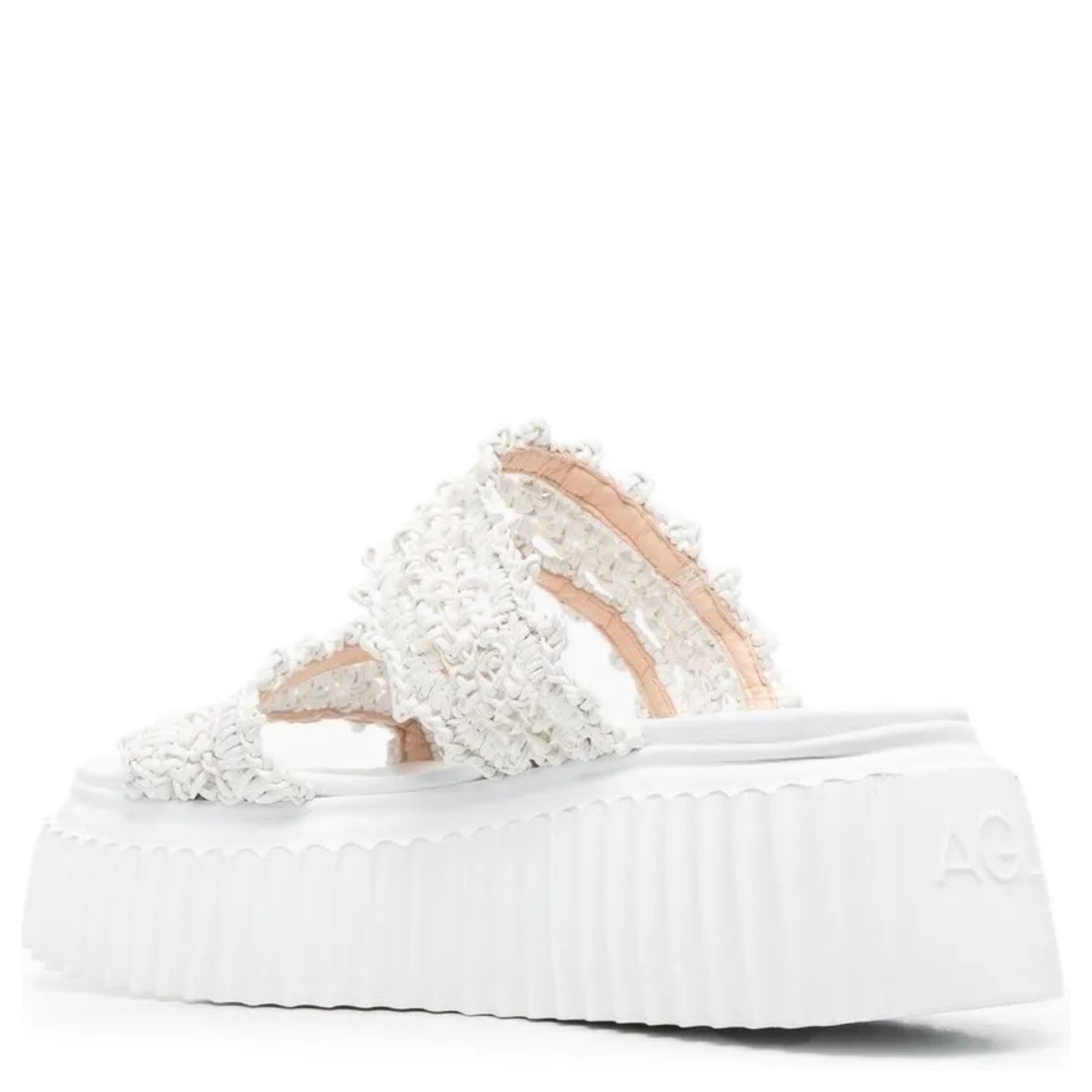 AGL Basutės moterims, Balta, LARA SANDALS 3