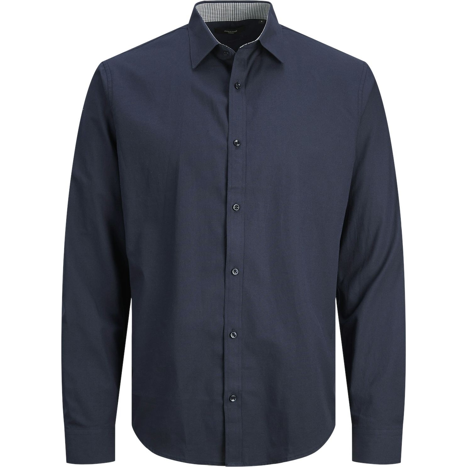 JACK & JONES Marškiniai vyrams, Mėlyna, JPRBLABELFAST SHIRT L/ 1