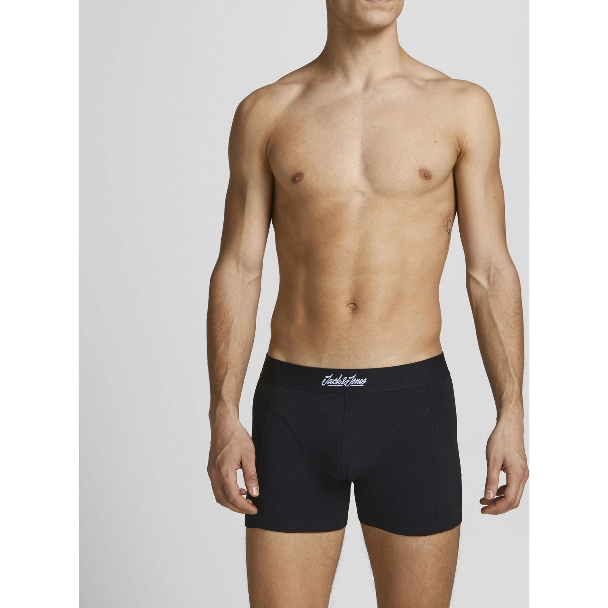 JACK & JONES Ilginti apatiniai vyrams, Juoda, JACBASIC BAMBOO TRUN 5