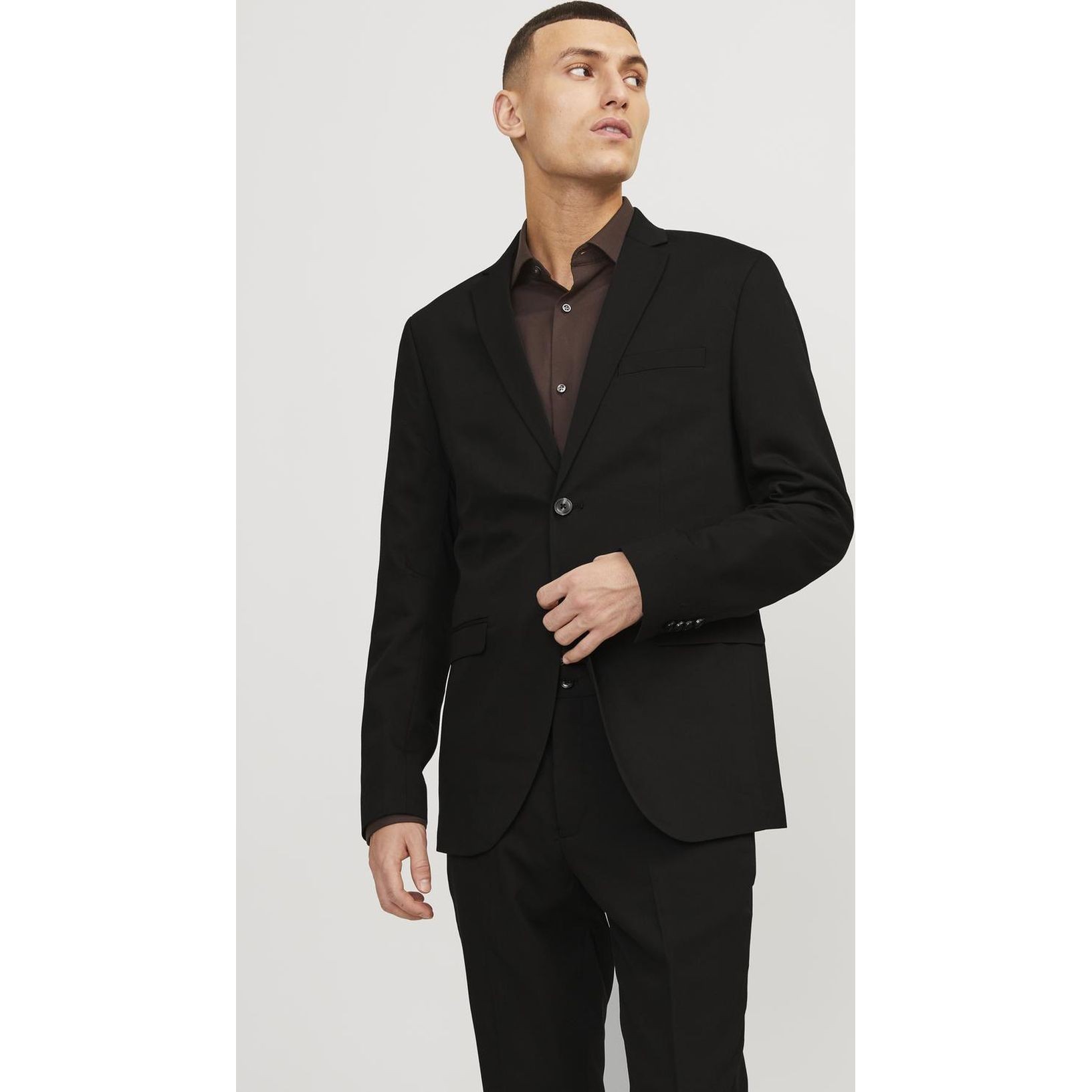JACK & JONES Švarkas vyrams, Juoda, JPRFRANCO BLAZER NOOS 4