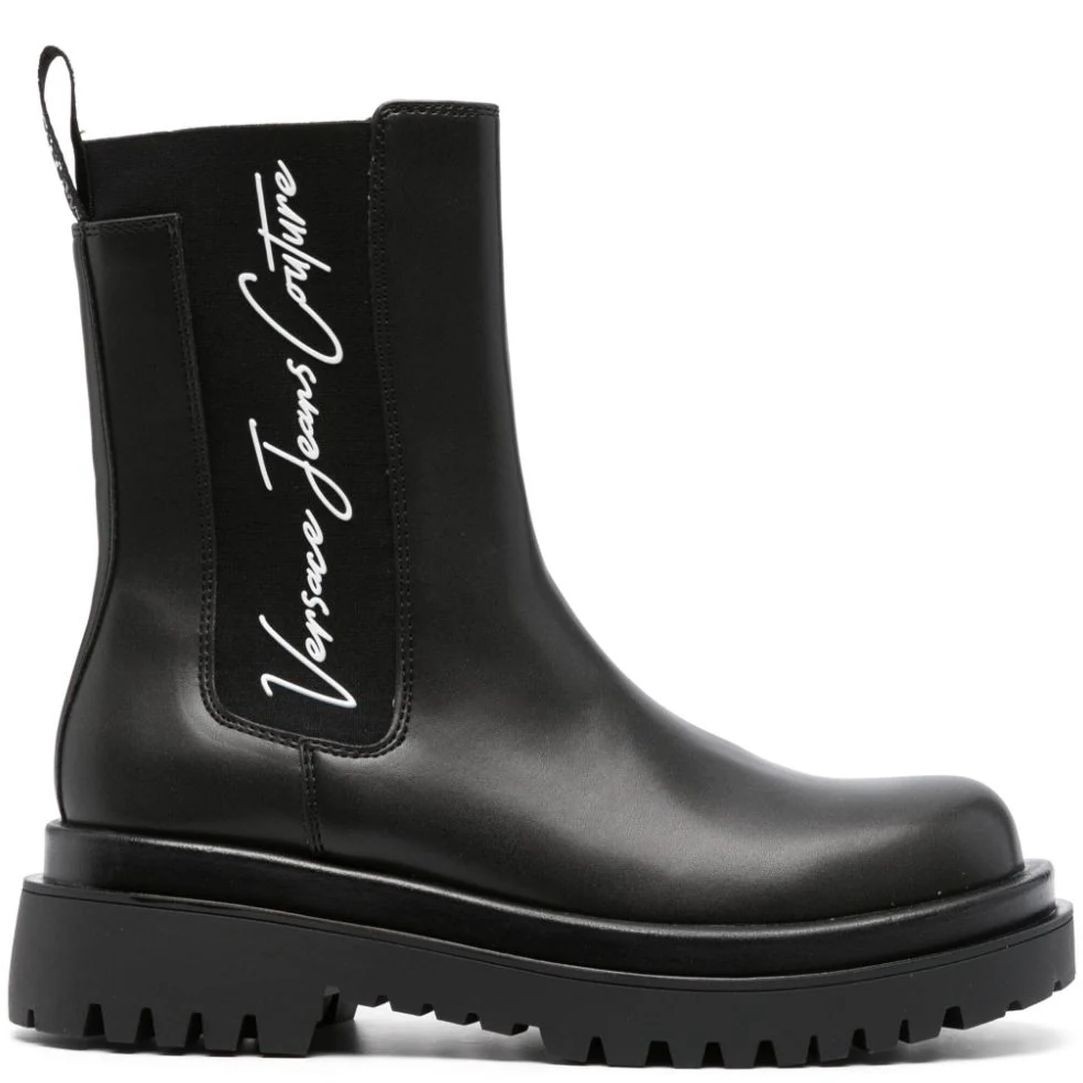 VERSACE JEANS CUTURE Aulinukai moterims, Juoda, Drew booties 2