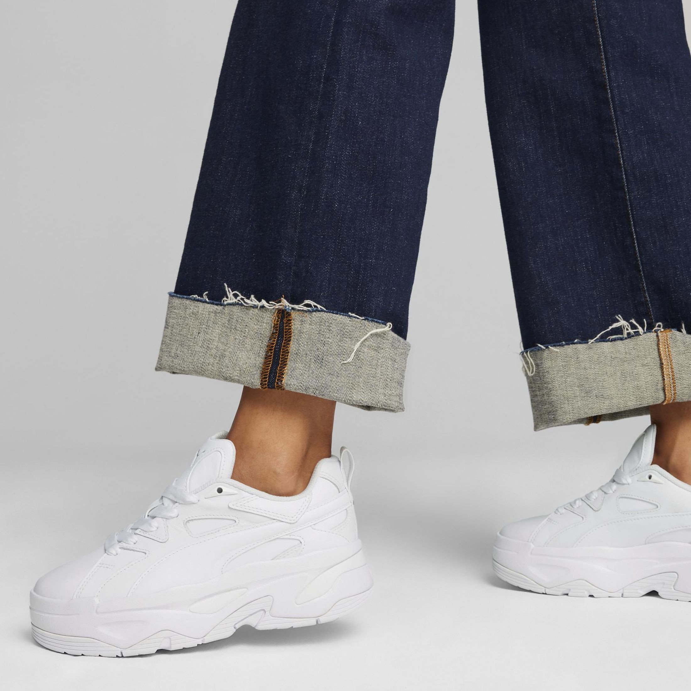 PUMA Laisvalaikio bateliai moterims, Balta, Blstr leisure 3