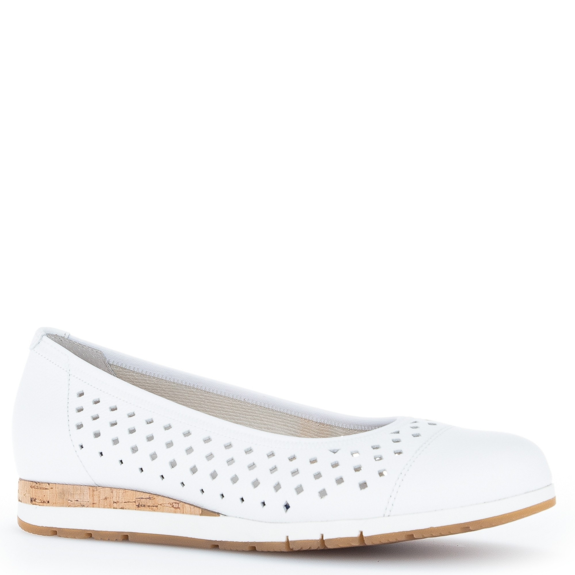 GABOR Bateliai - moterims, Balta, SHOES 1