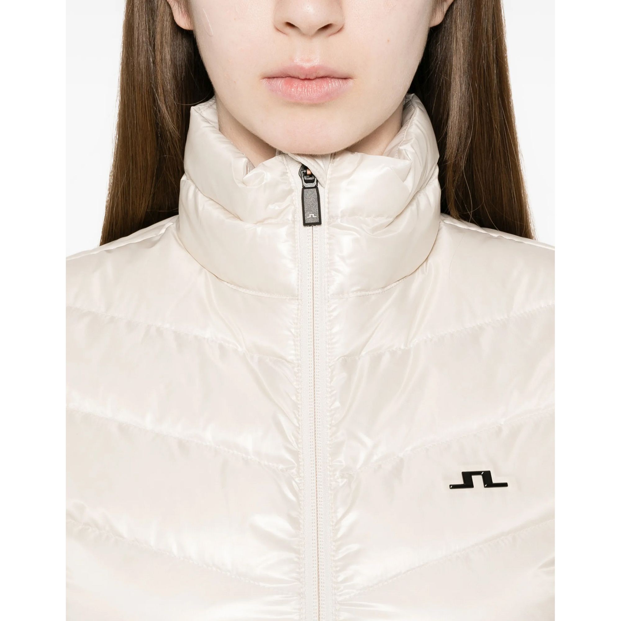 J.LINDEBERG Liemenė moterims, Smėlio, Lara light down vest 5
