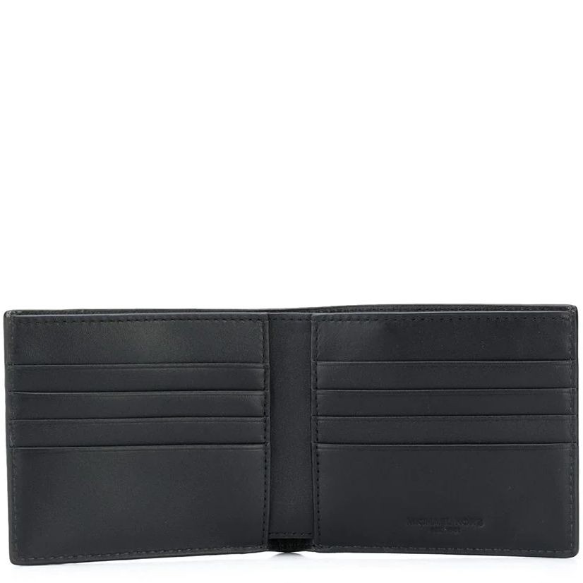 MICHAEL KORS Piniginė vyrams, Juoda, Billfold wallet 3