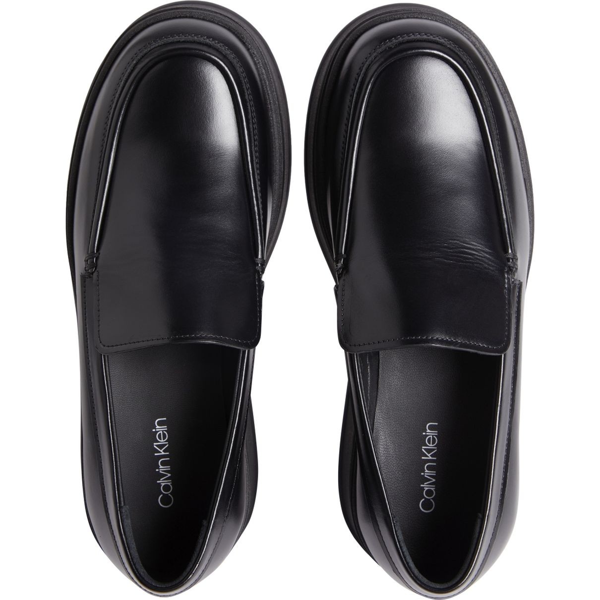 CALVIN KLEIN Loaferiai moterims, Juoda, Pitched loafer 3
