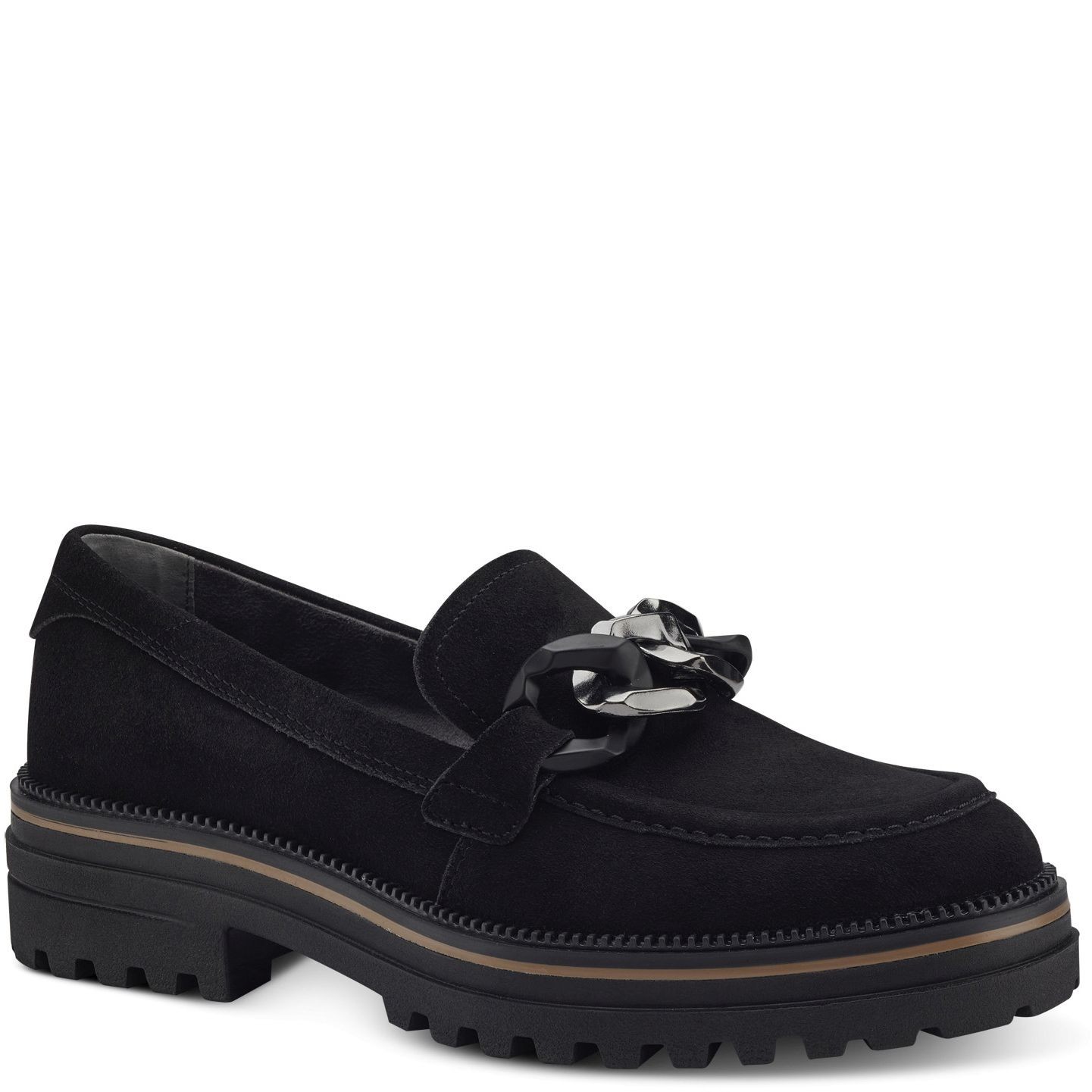 TAMARIS Loaferiai moterims, Juoda, LOAFERS 1
