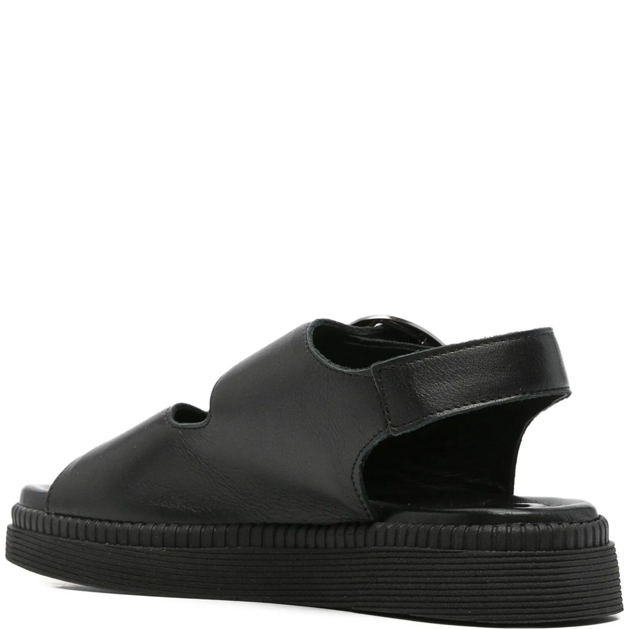 SERGIO MORETTI Basutės moterims, Juoda, Sandals 3