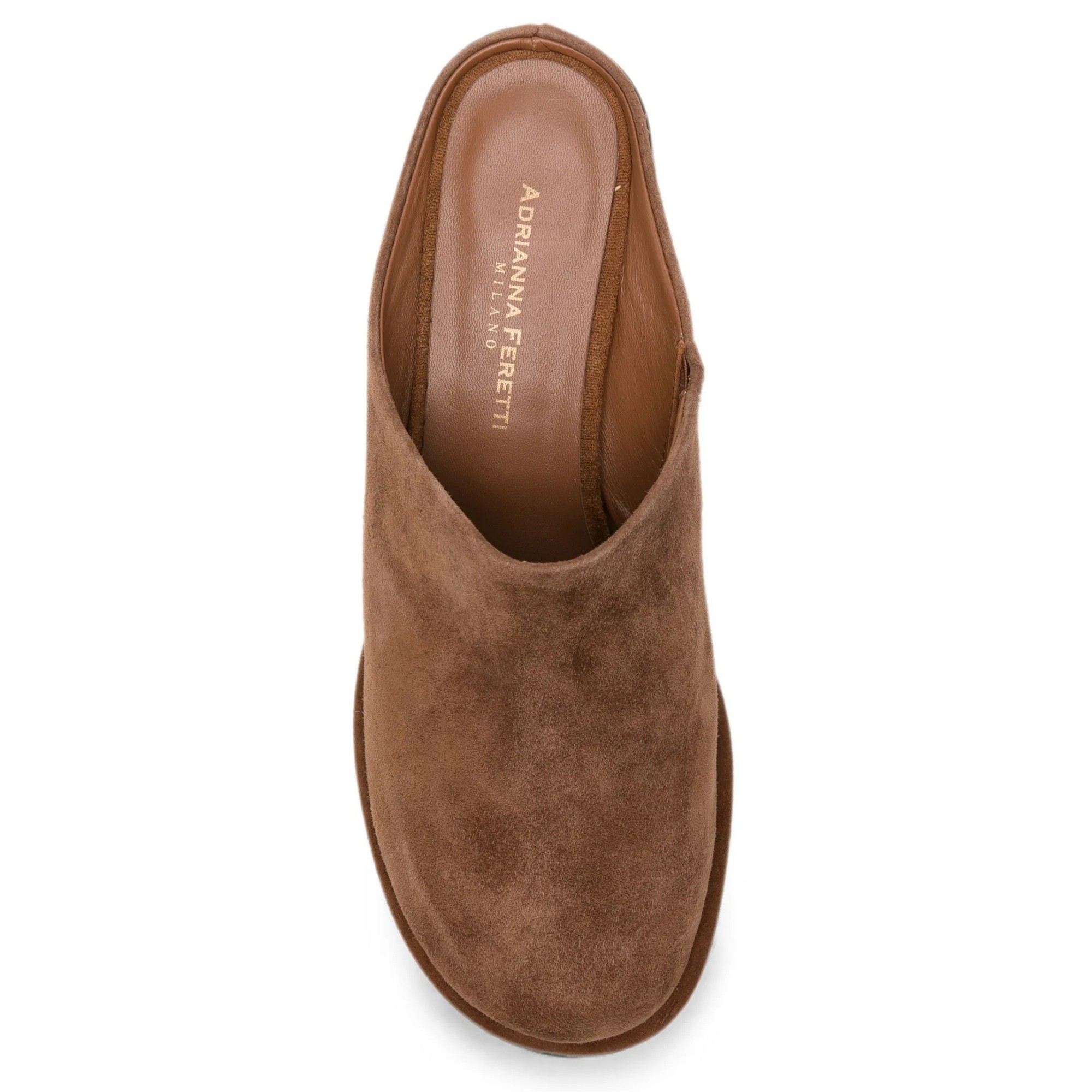 ADRIANNA FERETTI Klumpės moterims, Ruda, Slippers 4