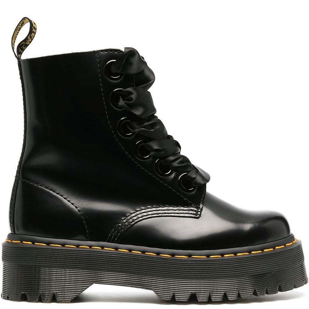 DR. MARTENS Aulinukai moterims, Juoda, Molly Buttero Booties 1