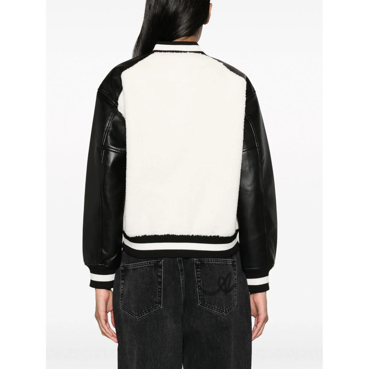 AXEL ARIGATO Bomberis moterims, Kūno, Saul varsity jacket 4