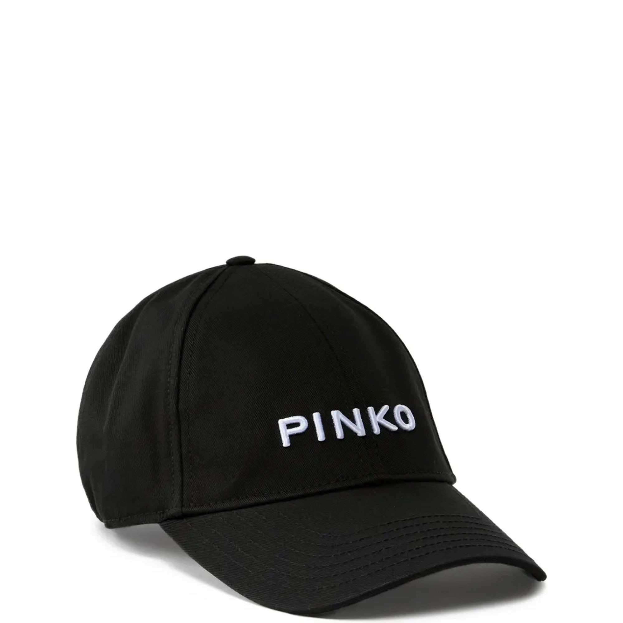 PINKO Kepurė moterims, Juoda, Break dance baseball cap 1