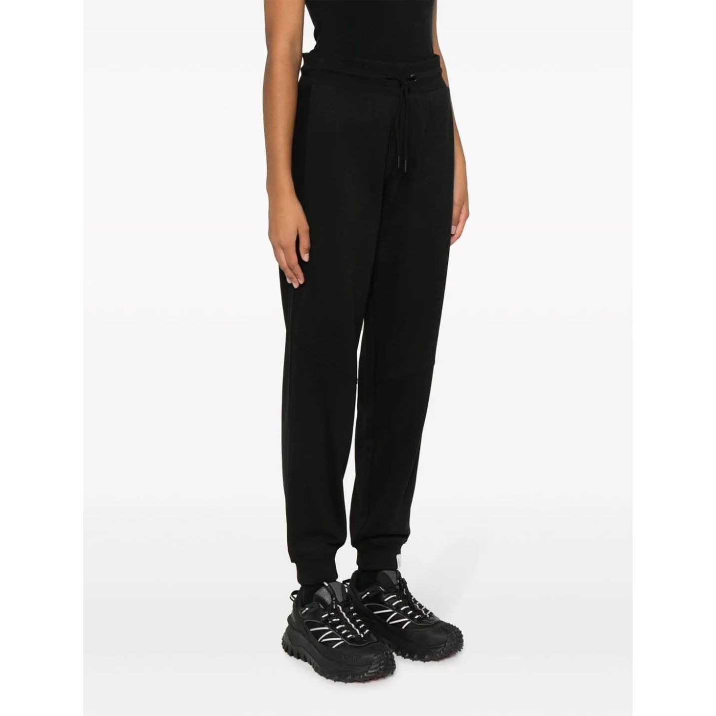 CALVIN KLEIN JEANS Sportinės kelnės moterims, Juoda, Tab jog pant 2