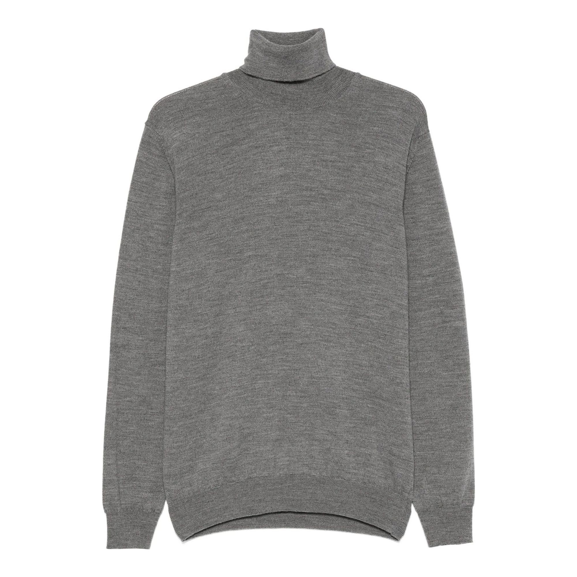 SERGIO MORETTI Megztinis su kaklu vyrams, Pilka, Turtleneck 1