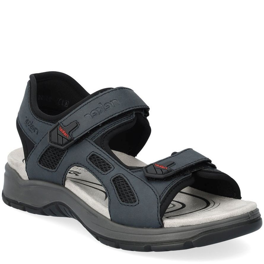 RIEKER Basutės vyrams, Mėlyna, SANDALS 1