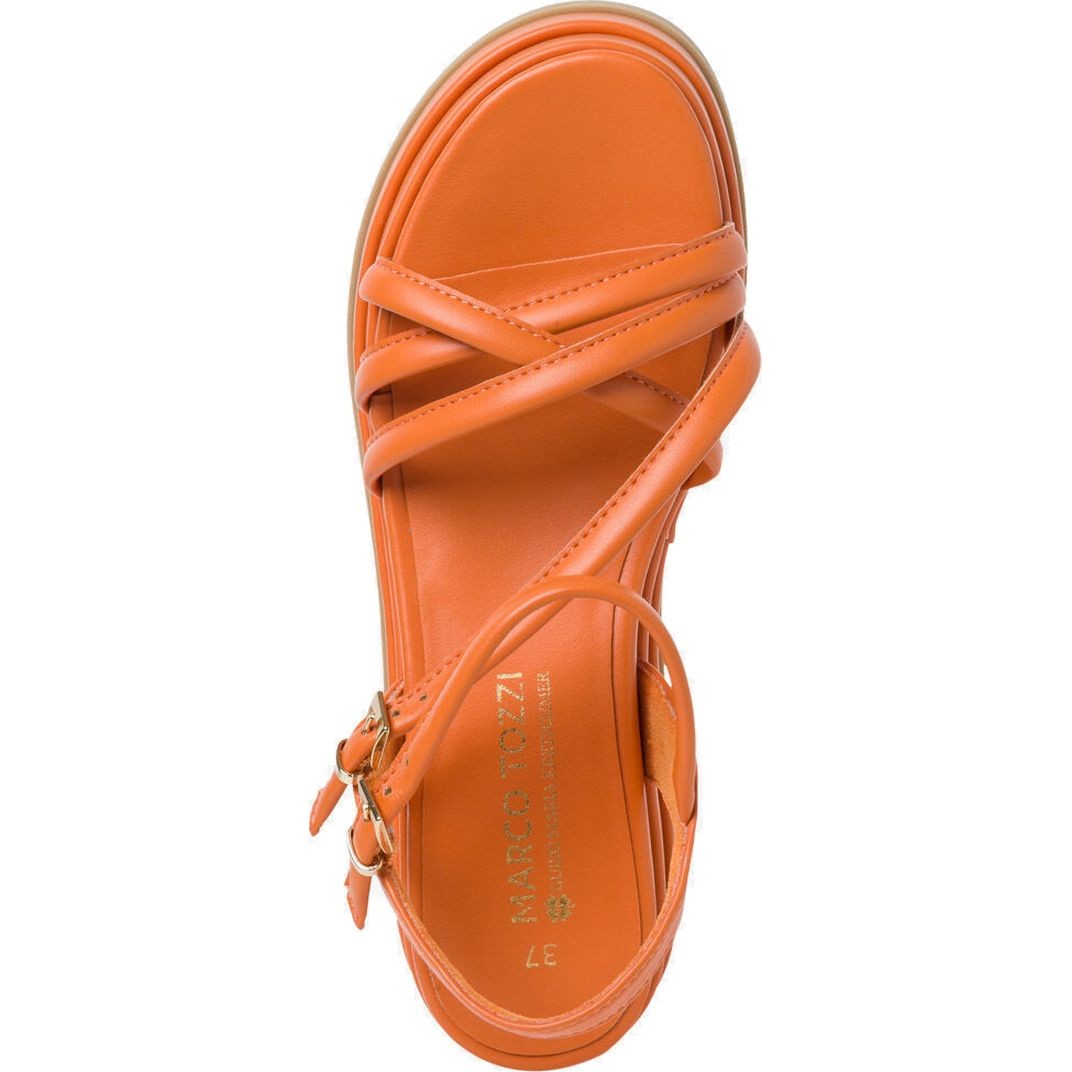 MARCO TOZZI Basutės moterims, Oranžinė, SANDALS 4